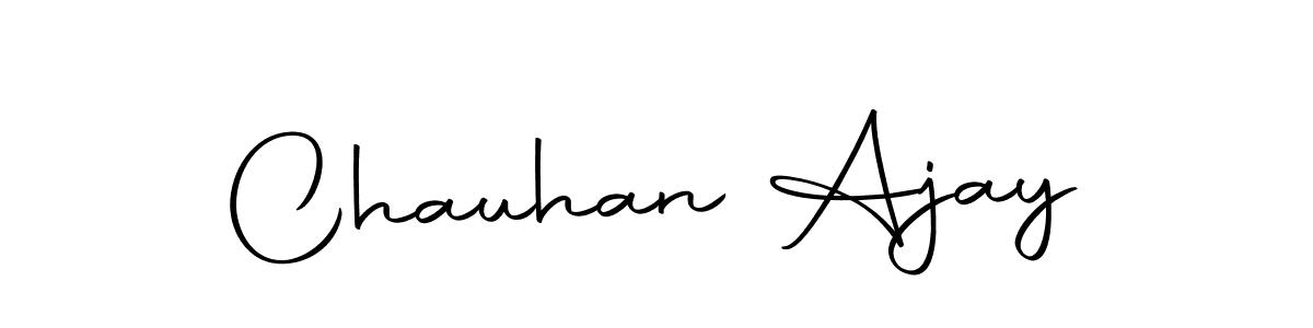 Make a short Chauhan Ajay signature style. Manage your documents anywhere anytime using Autography-DOLnW. Create and add eSignatures, submit forms, share and send files easily. Chauhan Ajay signature style 10 images and pictures png