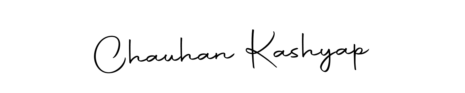 Make a short Chauhan Kashyap signature style. Manage your documents anywhere anytime using Autography-DOLnW. Create and add eSignatures, submit forms, share and send files easily. Chauhan Kashyap signature style 10 images and pictures png
