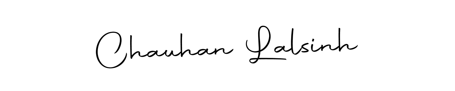 Here are the top 10 professional signature styles for the name Chauhan Lalsinh. These are the best autograph styles you can use for your name. Chauhan Lalsinh signature style 10 images and pictures png