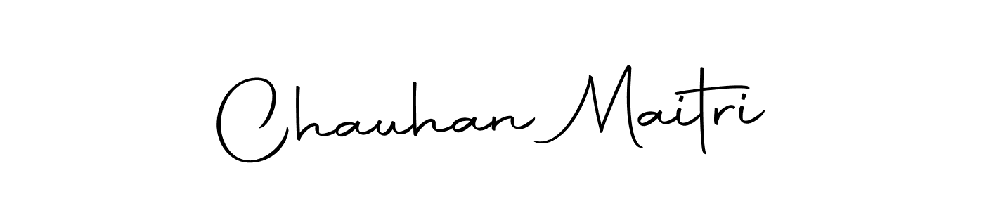 Also we have Chauhan Maitri name is the best signature style. Create professional handwritten signature collection using Autography-DOLnW autograph style. Chauhan Maitri signature style 10 images and pictures png