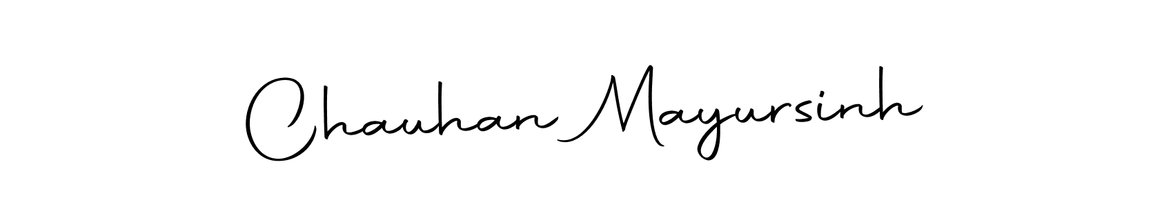 You should practise on your own different ways (Autography-DOLnW) to write your name (Chauhan Mayursinh) in signature. don't let someone else do it for you. Chauhan Mayursinh signature style 10 images and pictures png
