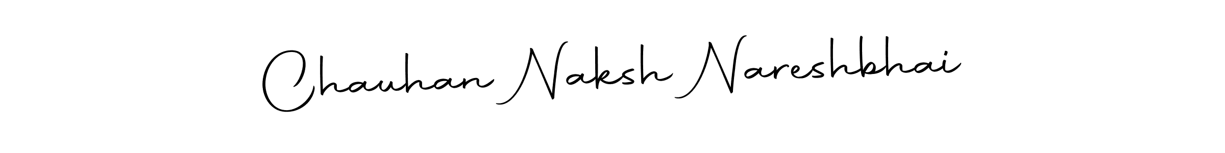 Similarly Autography-DOLnW is the best handwritten signature design. Signature creator online .You can use it as an online autograph creator for name Chauhan Naksh Nareshbhai. Chauhan Naksh Nareshbhai signature style 10 images and pictures png