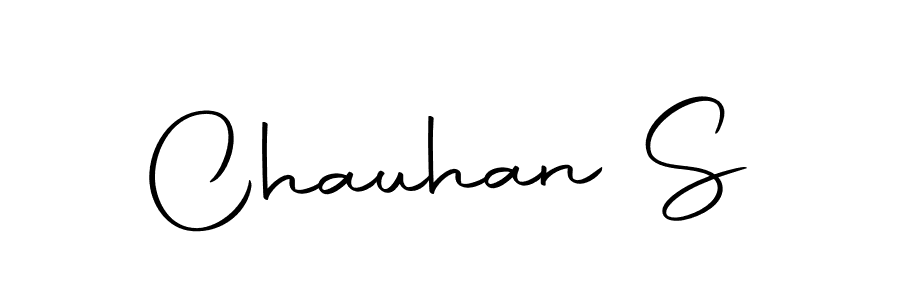 Make a beautiful signature design for name Chauhan S. With this signature (Autography-DOLnW) style, you can create a handwritten signature for free. Chauhan S signature style 10 images and pictures png