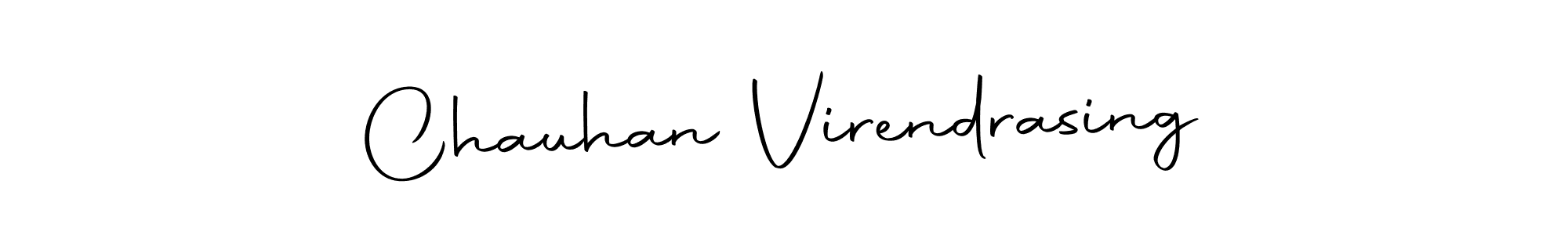 You should practise on your own different ways (Autography-DOLnW) to write your name (Chauhan Virendrasing) in signature. don't let someone else do it for you. Chauhan Virendrasing signature style 10 images and pictures png