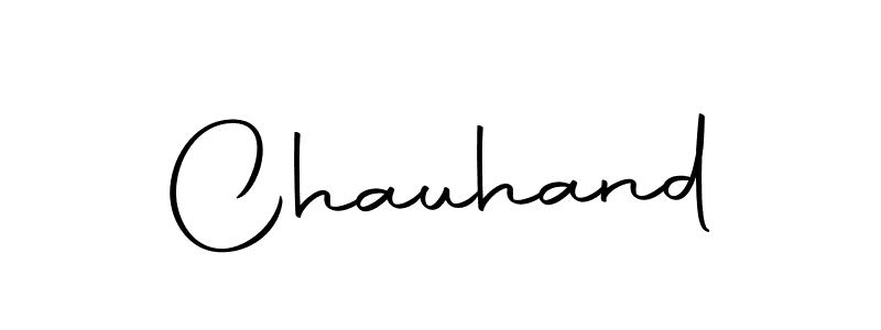 Use a signature maker to create a handwritten signature online. With this signature software, you can design (Autography-DOLnW) your own signature for name Chauhand. Chauhand signature style 10 images and pictures png