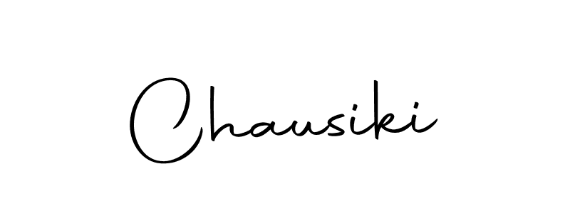 Make a beautiful signature design for name Chausiki. With this signature (Autography-DOLnW) style, you can create a handwritten signature for free. Chausiki signature style 10 images and pictures png