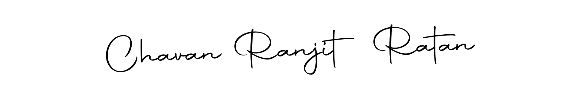 How to make Chavan Ranjit Ratan name signature. Use Autography-DOLnW style for creating short signs online. This is the latest handwritten sign. Chavan Ranjit Ratan signature style 10 images and pictures png