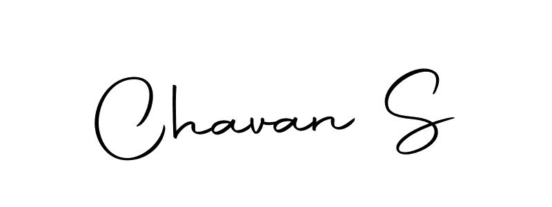 Make a beautiful signature design for name Chavan S. With this signature (Autography-DOLnW) style, you can create a handwritten signature for free. Chavan S signature style 10 images and pictures png