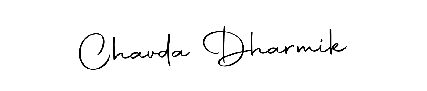 Autography-DOLnW is a professional signature style that is perfect for those who want to add a touch of class to their signature. It is also a great choice for those who want to make their signature more unique. Get Chavda Dharmik name to fancy signature for free. Chavda Dharmik signature style 10 images and pictures png