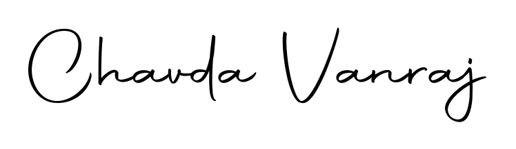 Transform the name Chavda Vanraj into a signature masterpiece using Autography-DOLnW font. Ideal for photographers, artists, and creators looking for watermarks. Chavda Vanraj signature style 10 images and pictures png