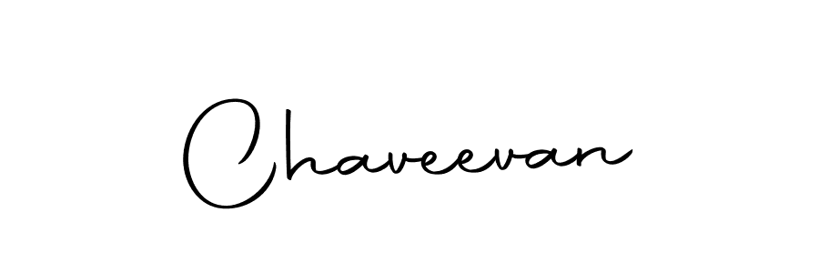 Use a signature maker to create a handwritten signature online. With this signature software, you can design (Autography-DOLnW) your own signature for name Chaveevan. Chaveevan signature style 10 images and pictures png