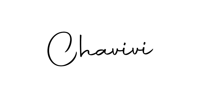 How to make Chavivi signature? Autography-DOLnW is a professional autograph style. Create handwritten signature for Chavivi name. Chavivi signature style 10 images and pictures png