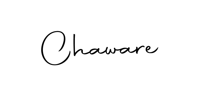 Create a beautiful signature design for name Chaware. With this signature (Autography-DOLnW) fonts, you can make a handwritten signature for free. Chaware signature style 10 images and pictures png