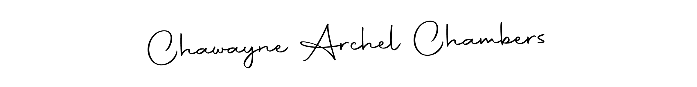Also You can easily find your signature by using the search form. We will create Chawayne Archel Chambers name handwritten signature images for you free of cost using Autography-DOLnW sign style. Chawayne Archel Chambers signature style 10 images and pictures png