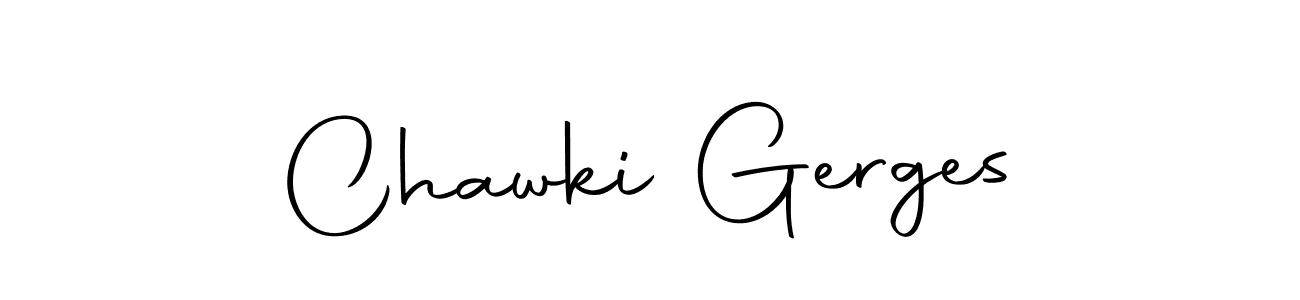 You can use this online signature creator to create a handwritten signature for the name Chawki Gerges. This is the best online autograph maker. Chawki Gerges signature style 10 images and pictures png