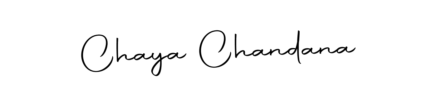 How to make Chaya Chandana signature? Autography-DOLnW is a professional autograph style. Create handwritten signature for Chaya Chandana name. Chaya Chandana signature style 10 images and pictures png