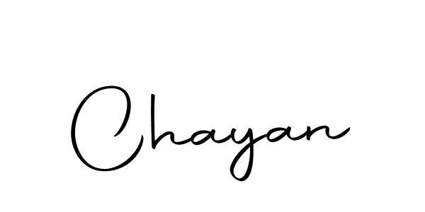 Create a beautiful signature design for name Chayan. With this signature (Autography-DOLnW) fonts, you can make a handwritten signature for free. Chayan signature style 10 images and pictures png