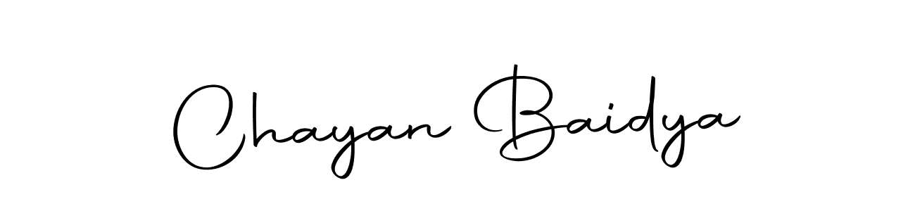 Make a short Chayan Baidya signature style. Manage your documents anywhere anytime using Autography-DOLnW. Create and add eSignatures, submit forms, share and send files easily. Chayan Baidya signature style 10 images and pictures png