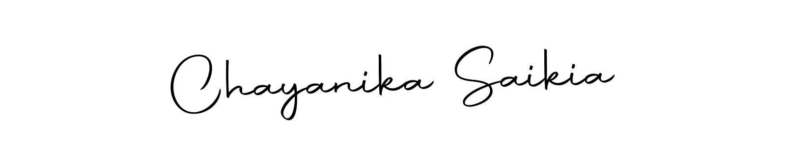 Make a beautiful signature design for name Chayanika Saikia. Use this online signature maker to create a handwritten signature for free. Chayanika Saikia signature style 10 images and pictures png