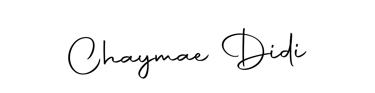 This is the best signature style for the Chaymae Didi name. Also you like these signature font (Autography-DOLnW). Mix name signature. Chaymae Didi signature style 10 images and pictures png