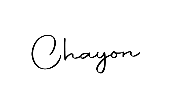 Make a beautiful signature design for name Chayon. With this signature (Autography-DOLnW) style, you can create a handwritten signature for free. Chayon signature style 10 images and pictures png