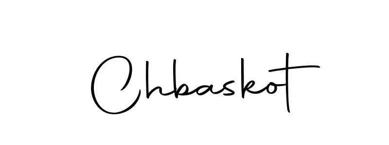 Design your own signature with our free online signature maker. With this signature software, you can create a handwritten (Autography-DOLnW) signature for name Chbaskot. Chbaskot signature style 10 images and pictures png