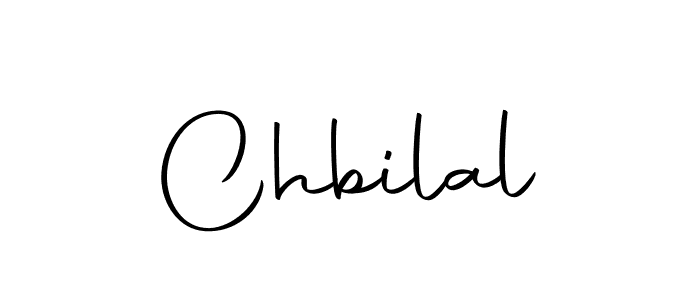 Create a beautiful signature design for name Chbilal. With this signature (Autography-DOLnW) fonts, you can make a handwritten signature for free. Chbilal signature style 10 images and pictures png