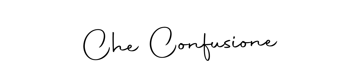 Make a beautiful signature design for name Che Confusione. With this signature (Autography-DOLnW) style, you can create a handwritten signature for free. Che Confusione signature style 10 images and pictures png