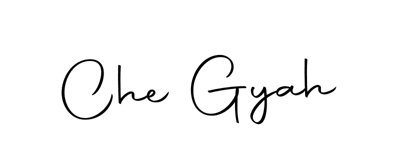 How to make Che Gyah signature? Autography-DOLnW is a professional autograph style. Create handwritten signature for Che Gyah name. Che Gyah signature style 10 images and pictures png