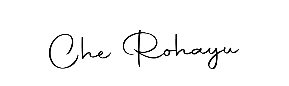 Autography-DOLnW is a professional signature style that is perfect for those who want to add a touch of class to their signature. It is also a great choice for those who want to make their signature more unique. Get Che Rohayu name to fancy signature for free. Che Rohayu signature style 10 images and pictures png