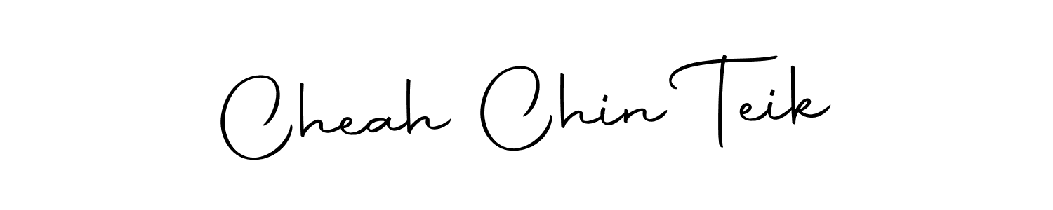 Cheah Chin Teik stylish signature style. Best Handwritten Sign (Autography-DOLnW) for my name. Handwritten Signature Collection Ideas for my name Cheah Chin Teik. Cheah Chin Teik signature style 10 images and pictures png