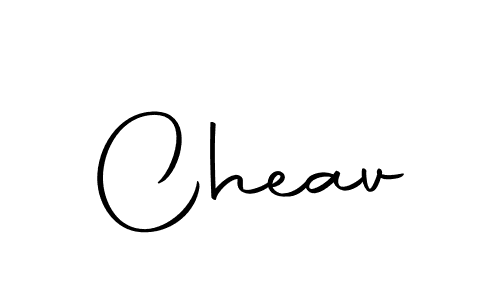 You should practise on your own different ways (Autography-DOLnW) to write your name (Cheav) in signature. don't let someone else do it for you. Cheav signature style 10 images and pictures png