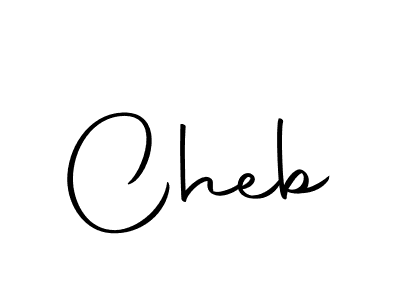 Make a beautiful signature design for name Cheb. With this signature (Autography-DOLnW) style, you can create a handwritten signature for free. Cheb signature style 10 images and pictures png