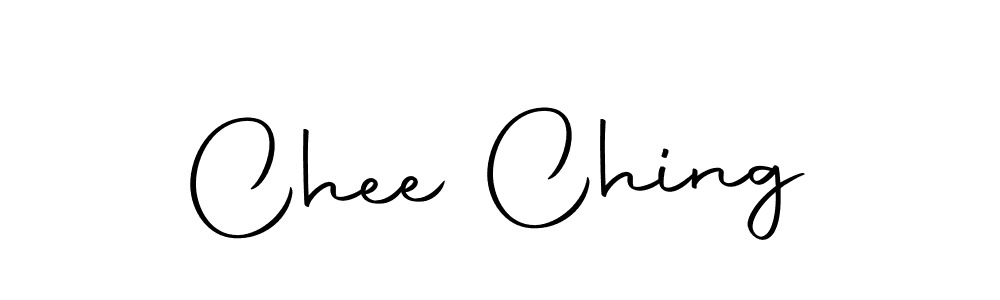 Use a signature maker to create a handwritten signature online. With this signature software, you can design (Autography-DOLnW) your own signature for name Chee Ching. Chee Ching signature style 10 images and pictures png