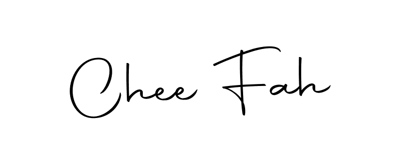 Chee Fah stylish signature style. Best Handwritten Sign (Autography-DOLnW) for my name. Handwritten Signature Collection Ideas for my name Chee Fah. Chee Fah signature style 10 images and pictures png