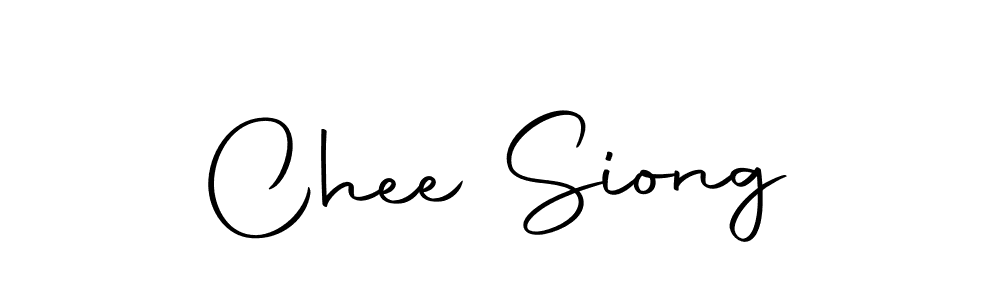 Make a beautiful signature design for name Chee Siong. Use this online signature maker to create a handwritten signature for free. Chee Siong signature style 10 images and pictures png