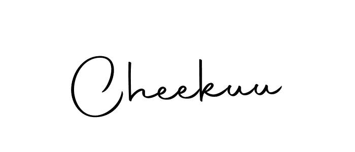Make a beautiful signature design for name Cheekuu. Use this online signature maker to create a handwritten signature for free. Cheekuu signature style 10 images and pictures png