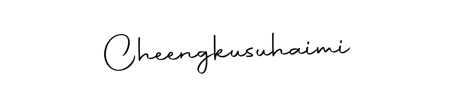 Make a beautiful signature design for name Cheengkusuhaimi. Use this online signature maker to create a handwritten signature for free. Cheengkusuhaimi signature style 10 images and pictures png