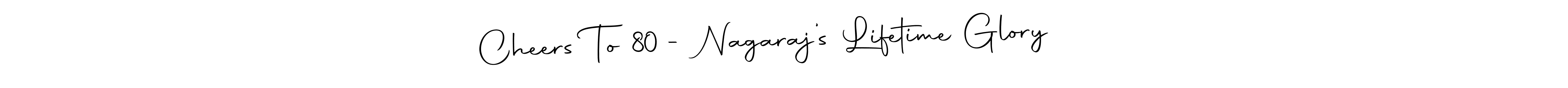 See photos of Cheers To 80 - Nagaraj’s Lifetime Glory❤️❤️ official signature by Spectra . Check more albums & portfolios. Read reviews & check more about Autography-DOLnW font. Cheers To 80 - Nagaraj’s Lifetime Glory❤️❤️ signature style 10 images and pictures png