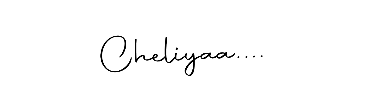 How to Draw Cheliyaa.... signature style? Autography-DOLnW is a latest design signature styles for name Cheliyaa..... Cheliyaa.... signature style 10 images and pictures png