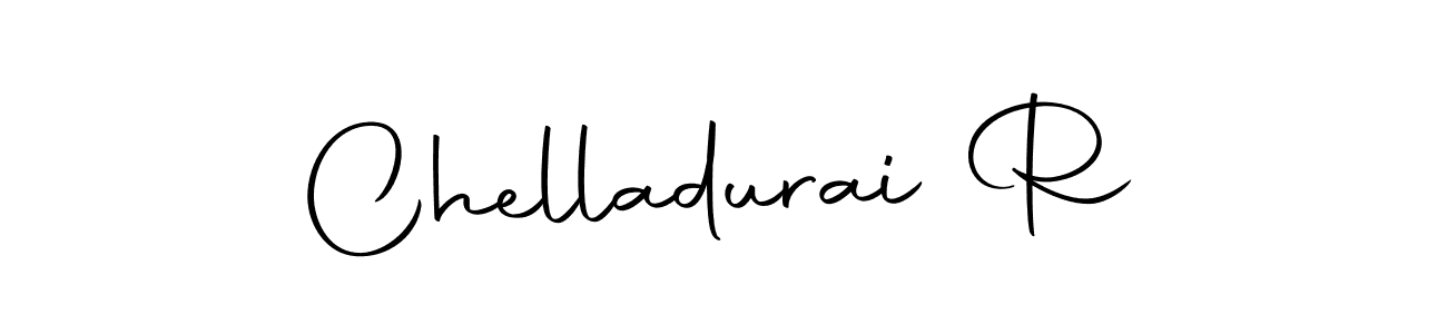 Make a beautiful signature design for name Chelladurai R. With this signature (Autography-DOLnW) style, you can create a handwritten signature for free. Chelladurai R signature style 10 images and pictures png