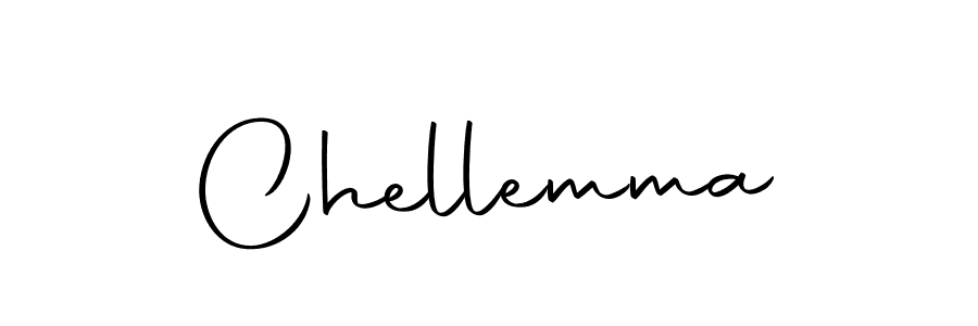 Use a signature maker to create a handwritten signature online. With this signature software, you can design (Autography-DOLnW) your own signature for name Chellemma. Chellemma signature style 10 images and pictures png