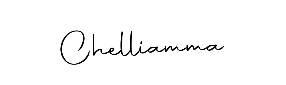 Make a beautiful signature design for name Chelliamma. Use this online signature maker to create a handwritten signature for free. Chelliamma signature style 10 images and pictures png