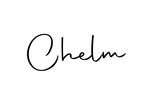 Design your own signature with our free online signature maker. With this signature software, you can create a handwritten (Autography-DOLnW) signature for name Chelm. Chelm signature style 10 images and pictures png