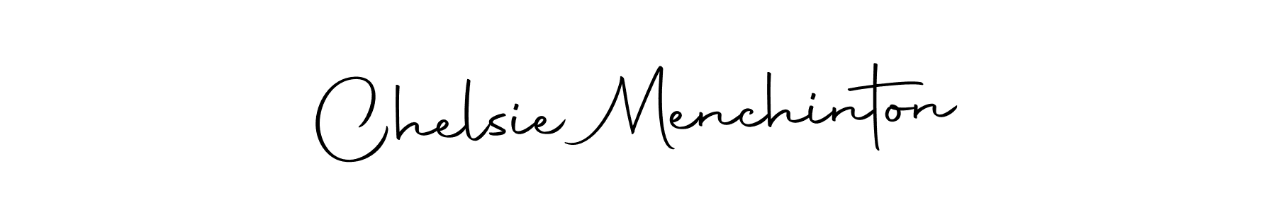 Check out images of Autograph of Chelsie Menchinton name. Actor Chelsie Menchinton Signature Style. Autography-DOLnW is a professional sign style online. Chelsie Menchinton signature style 10 images and pictures png