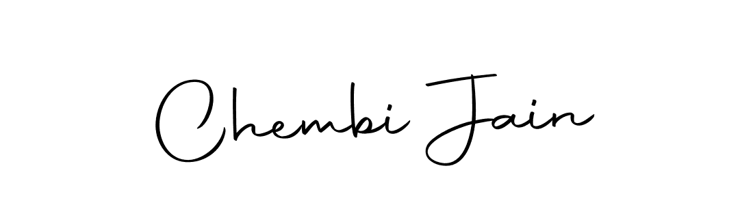 if you are searching for the best signature style for your name Chembi Jain. so please give up your signature search. here we have designed multiple signature styles  using Autography-DOLnW. Chembi Jain signature style 10 images and pictures png