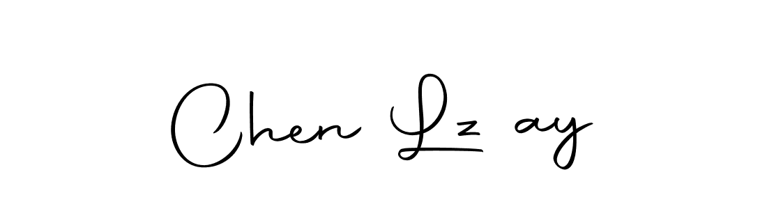 How to make Chen Lzİay name signature. Use Autography-DOLnW style for creating short signs online. This is the latest handwritten sign. Chen Lzİay signature style 10 images and pictures png