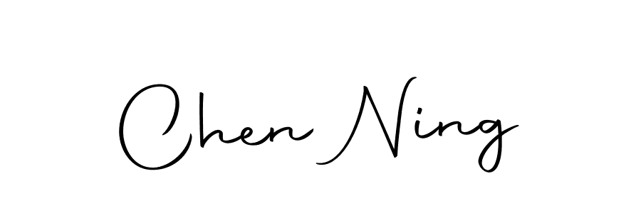 Make a beautiful signature design for name Chen Ning. With this signature (Autography-DOLnW) style, you can create a handwritten signature for free. Chen Ning signature style 10 images and pictures png