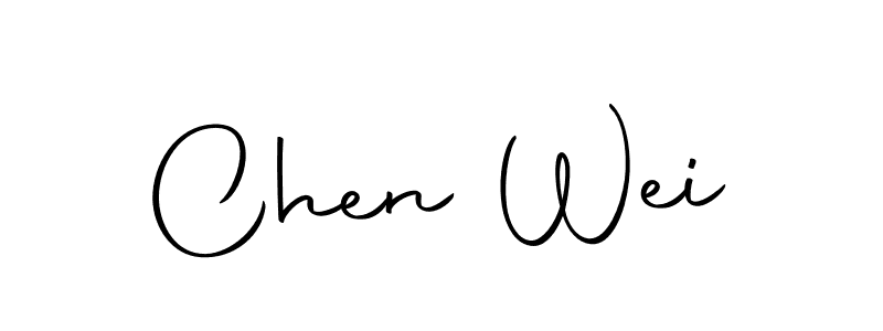 Create a beautiful signature design for name Chen Wei. With this signature (Autography-DOLnW) fonts, you can make a handwritten signature for free. Chen Wei signature style 10 images and pictures png