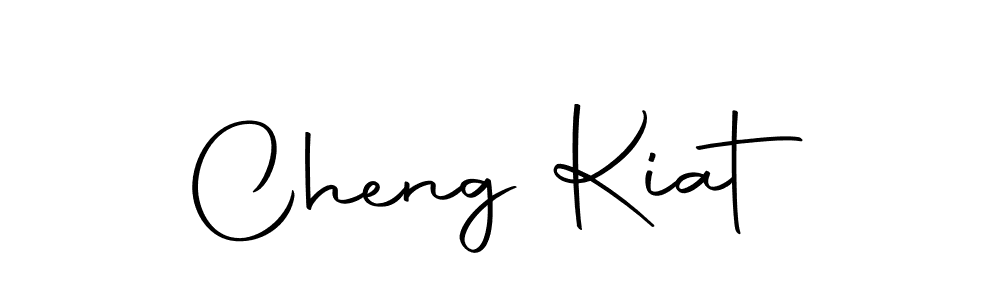 Cheng Kiat stylish signature style. Best Handwritten Sign (Autography-DOLnW) for my name. Handwritten Signature Collection Ideas for my name Cheng Kiat. Cheng Kiat signature style 10 images and pictures png